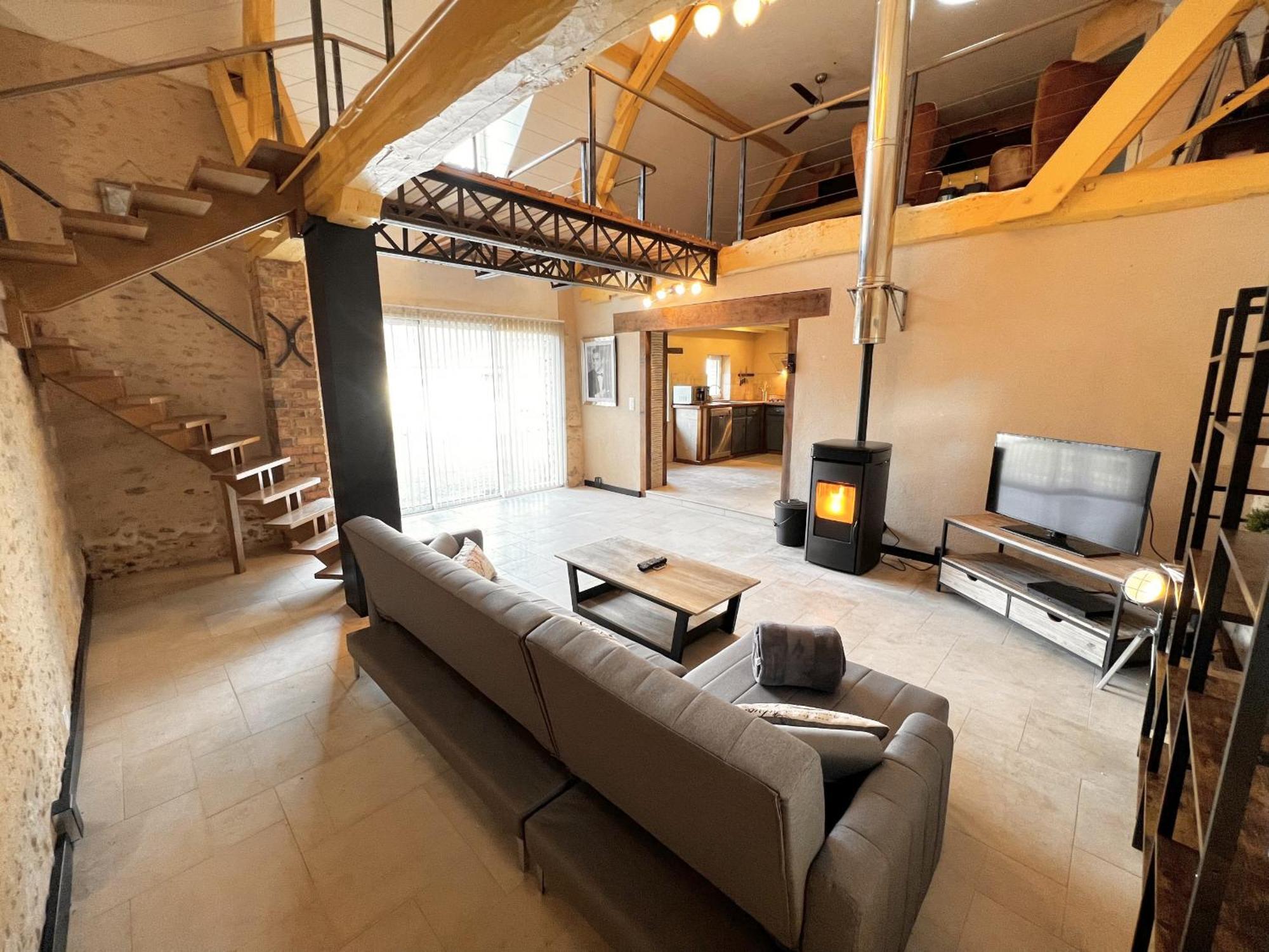 ConnerréL'Industriel - Jardin - 6 Personnes - Reve Au Mans别墅 外观 照片